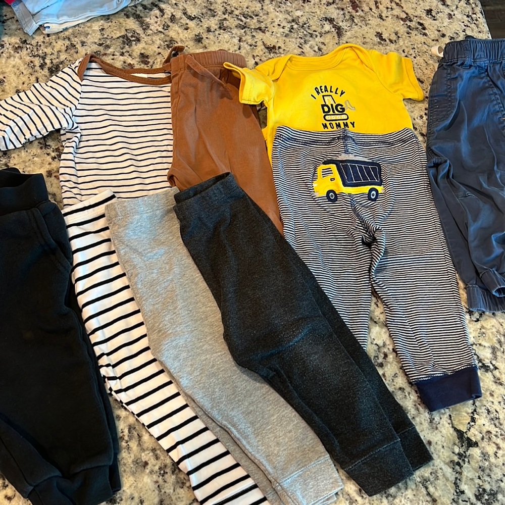 12m pants and shirts